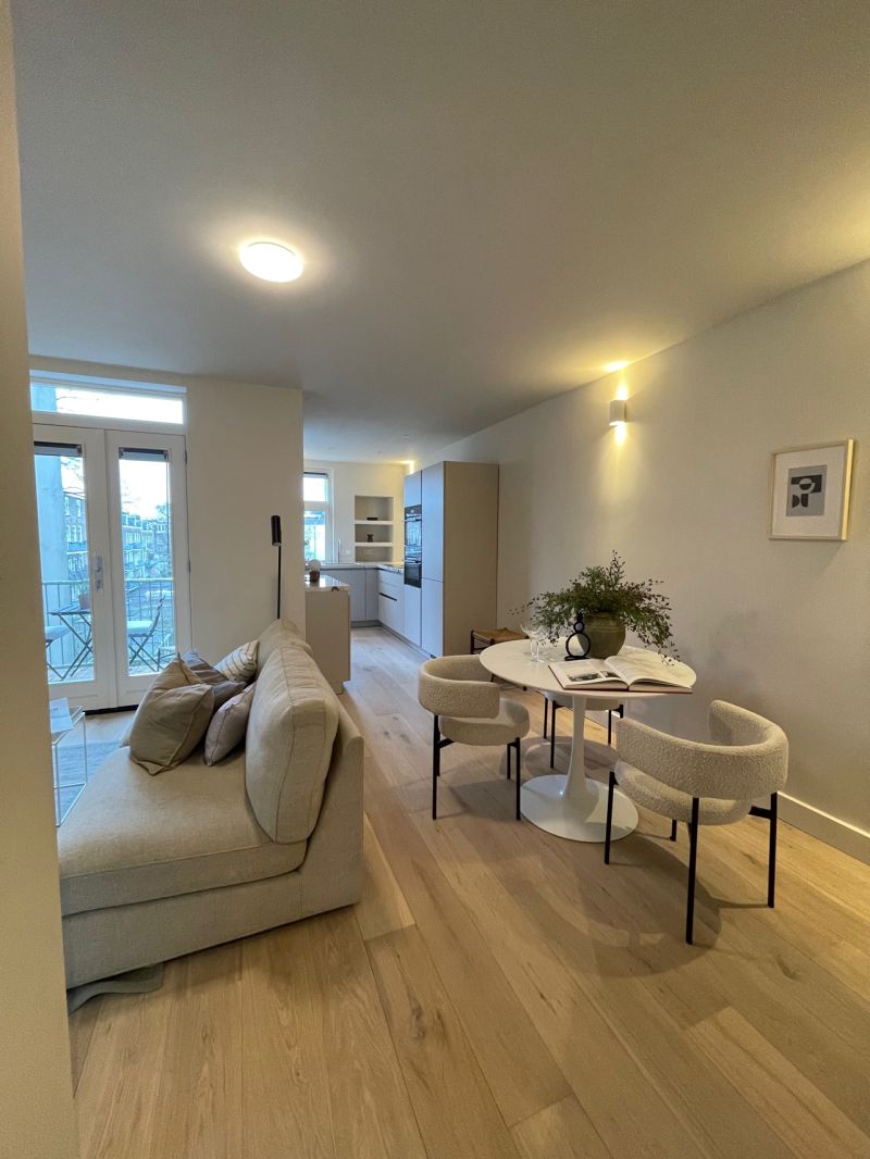 Balcony with a view after the renovation