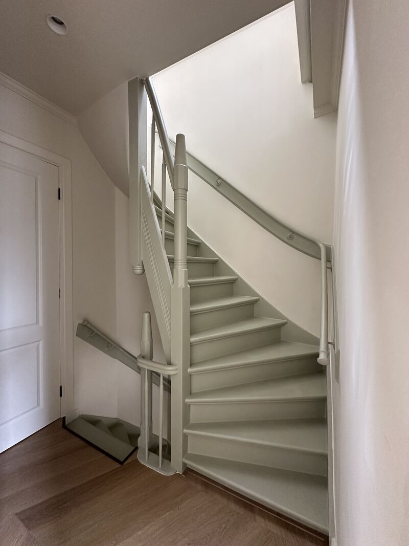 New staircase and finishing
