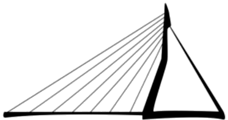 Rotterdamse Bouwbedrijf – Erasmusbrug logo